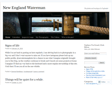 Tablet Screenshot of newenglandwaterman.com